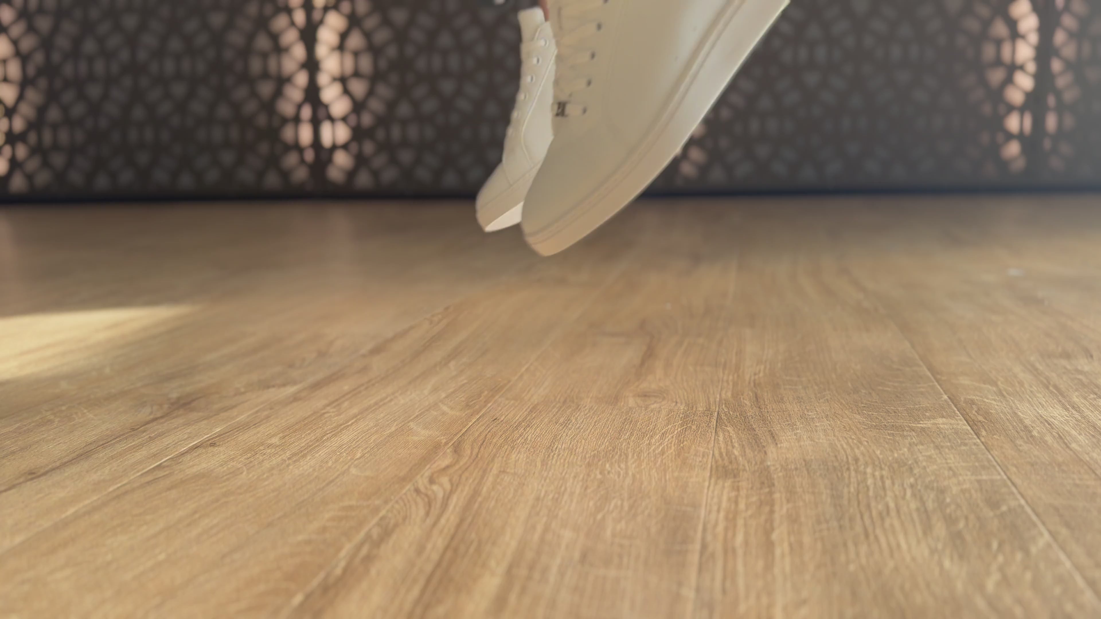 [BIANCO] Unisex Low-Top White Dance Sneakers